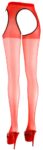 Cottelli LEGWEAR Sexy strømpebukse rød - Bilde 5
