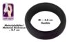 Black Velvets Penis Ring 2,6 cm - Bilde 17