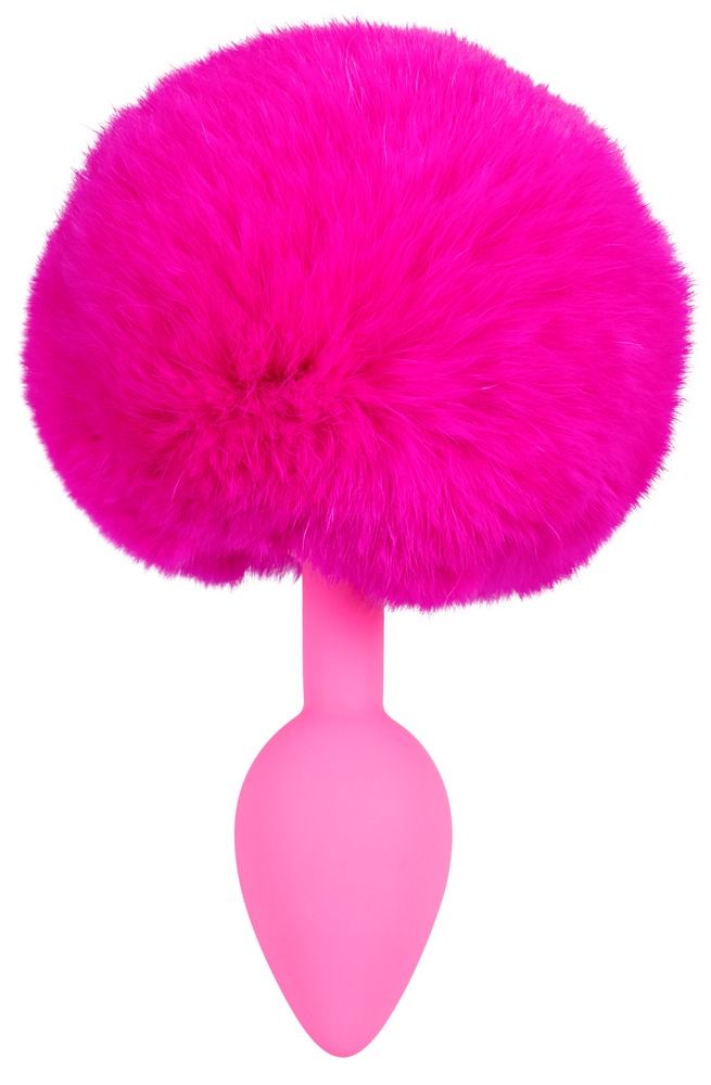 Colorful Joy Analplugg med kaninhale