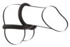 Black Velvets Silicone Penis-/pungring - Bilde 5
