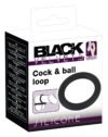 Black Velvets Silicone Penis-/pungring - Bilde 2