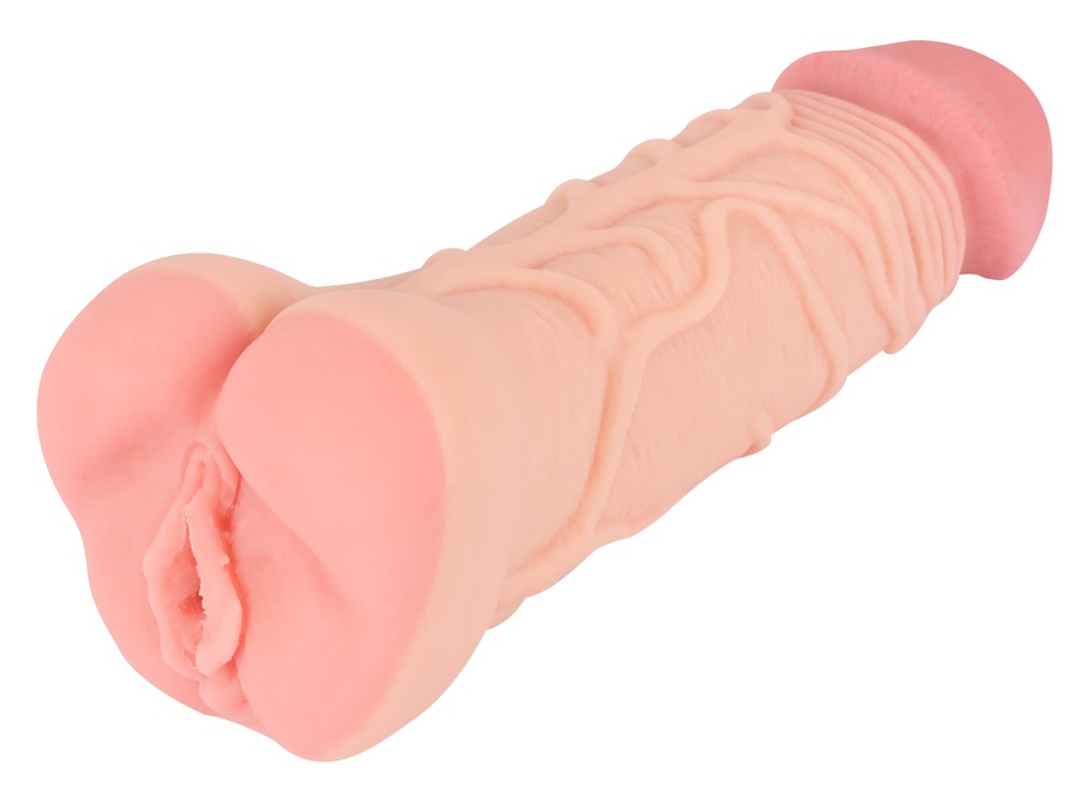 Nature Skin 2i1 forlengelse og masturbator
