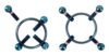 Bad Kitty nipple Jewellery blue Moon - Bilde 5