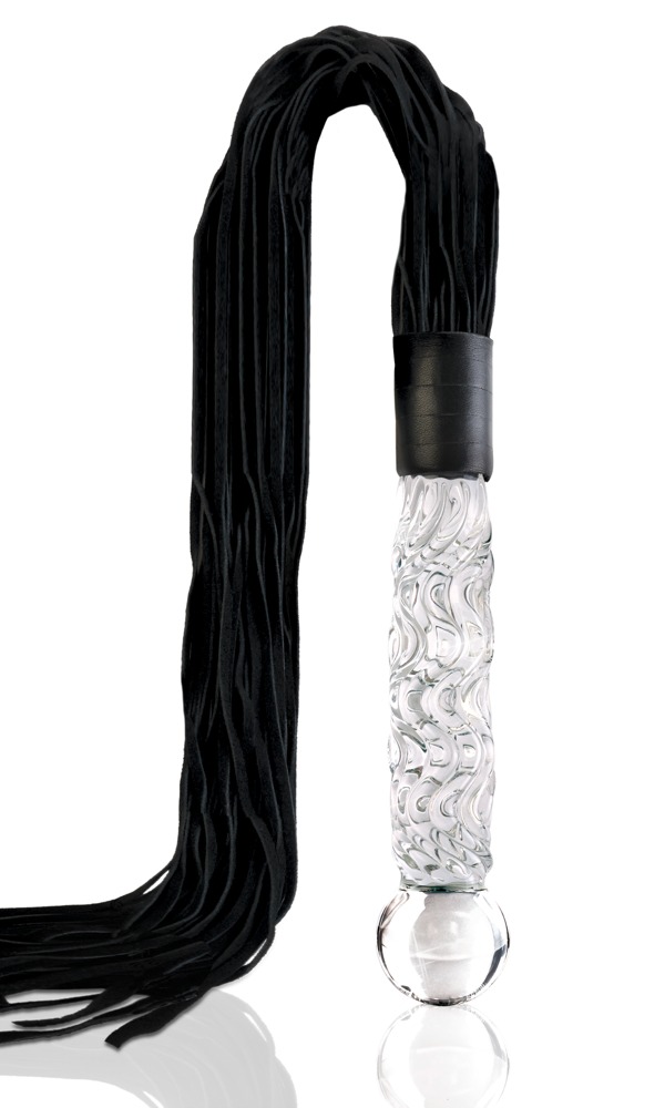 Icicles Glassdildo med piskesnerter