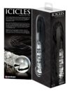 Icicles Glassdildo med piskesnerter - Bilde 4
