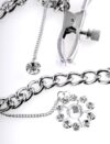 Brystvorteklyper Fetish Fantasy Series Crystal Nipple Clamps - Bilde 2