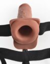 Fetish Fantasy Series Strap-on med Hul Vibrator 7″ - Bilde 4