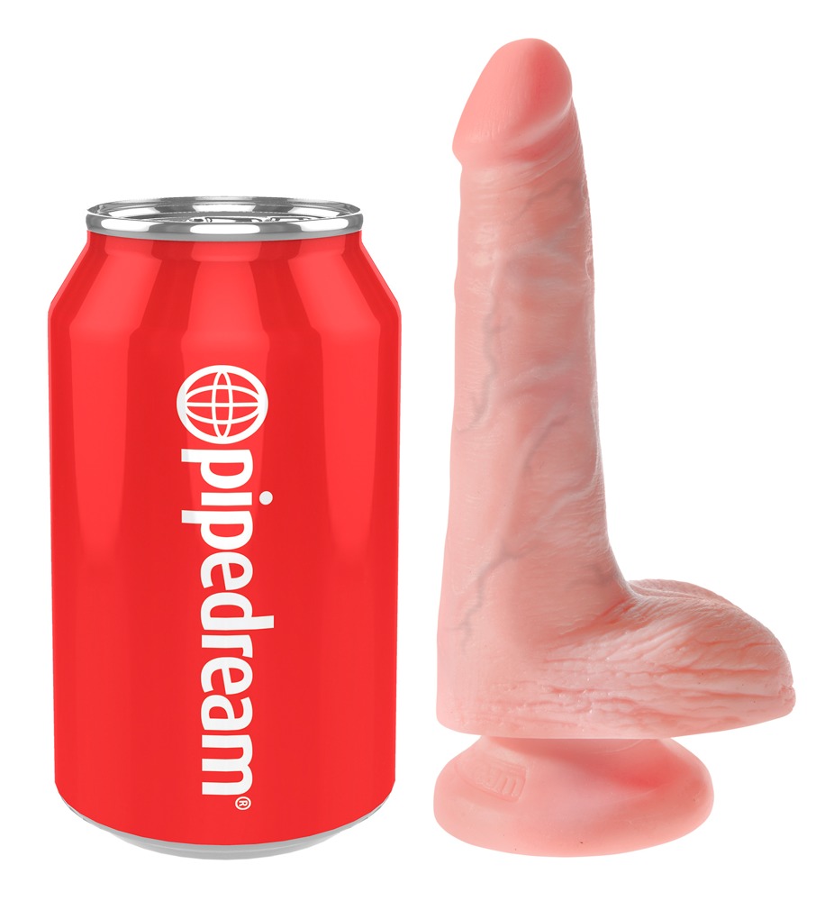 King Cock Penisdildo with Balls 6"