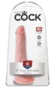 King Cock Penisdildo with Balls 6" - Bilde 2