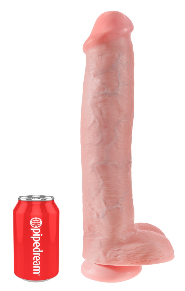 King Cock Penisdildo with Balls 15"
