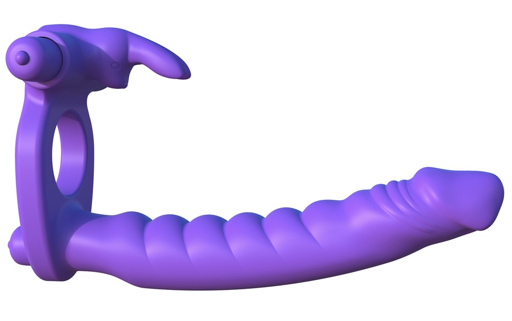 Fantasy C-Ringz Double Penetrator Rabbit