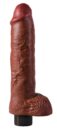 King Cock King Cock Vibrating Cock with Balls - Bilde 3