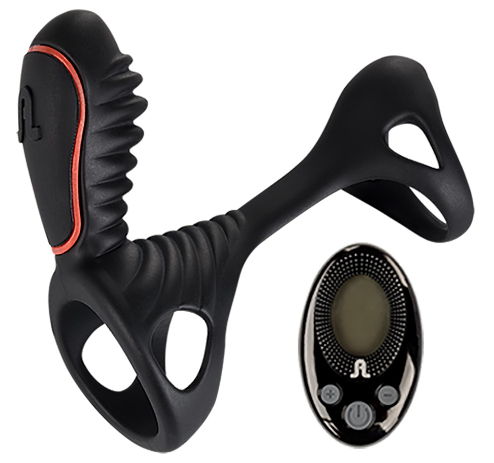 Adrien Lastic Penisring med Vibrator
