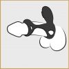 Adrien Lastic Penisring med Vibrator Gladiator - Bilde 5