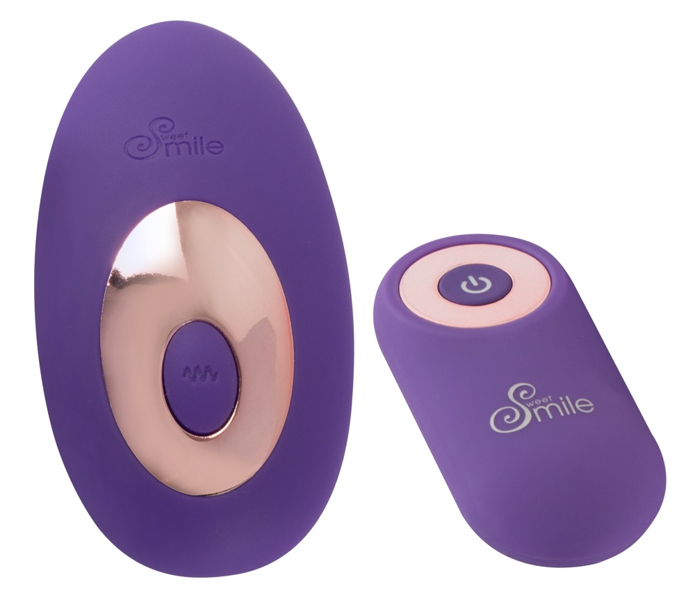Sweet Smile Trusevibrator med Fjernkontroll