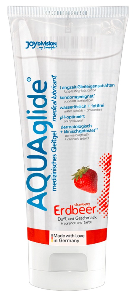 Joydivision Präparate AQUAglide jordbær