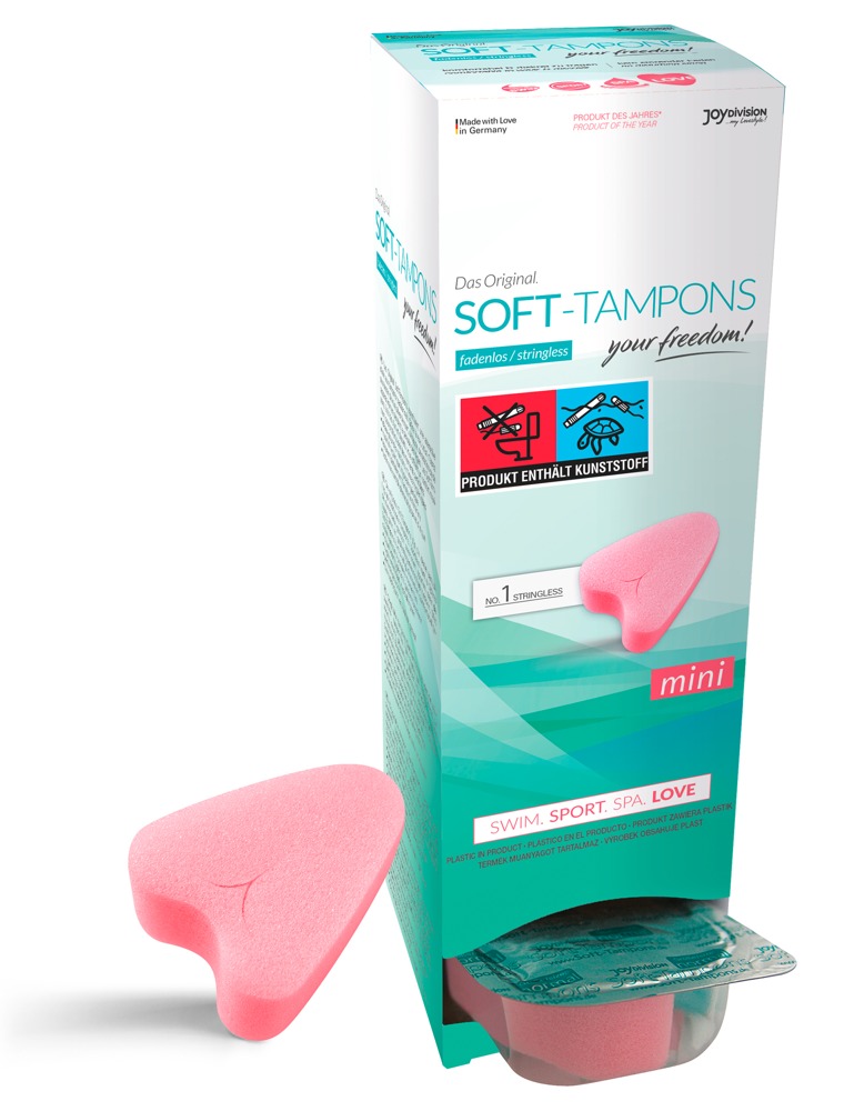Joydivision Präparate Soft-tamponger mini 10 stk.