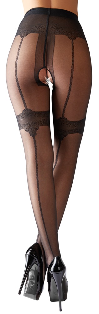 Cottelli LEGWEAR Stroppestrømpebukse 22