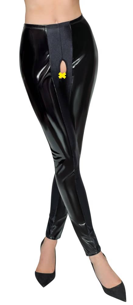 Black Level Vinyl Leggings